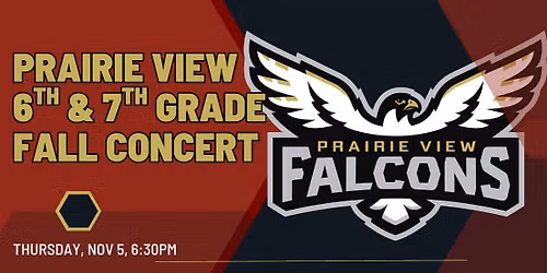 Prairie View 6th & 7th Grade Band Concert