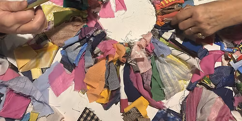 Rag Wreath Making