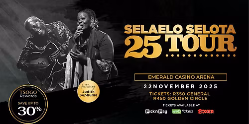 Selaelo Selota 25 Tour