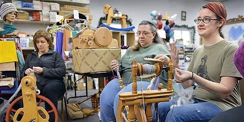 Saint Distaff's Day - spinning and knitting party