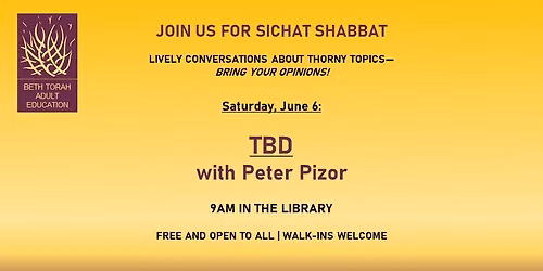 Sichat Shabbat 
