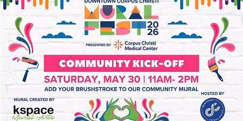 2026 Mural Fest - Community Kick-Off