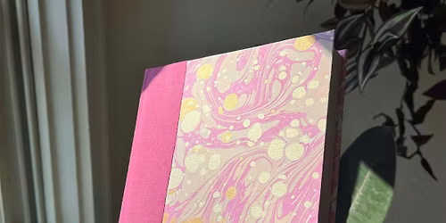 Handmade Journals: A Creative Bookbinding Workshop with Marbled Papers