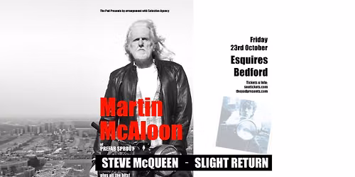 Martin McAloon (of Prefab Sprout) - Esquires, Bedford