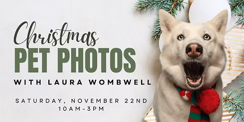 Christmas Pet Photoshoot with Laura Wombwell \ud83c\udf32