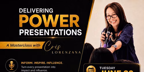 Presentation Masterclass with Cris Lorenzana