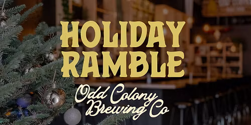 Holiday Ramble at Odd Colony - Craft Bakery Dessert & Beer Pairing