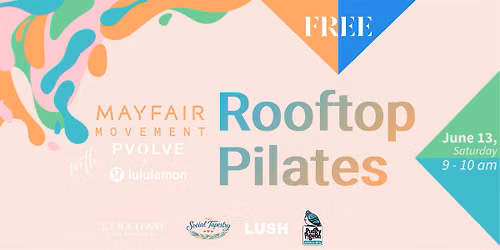 Rooftop Pilates with Pvolve at Mayfair