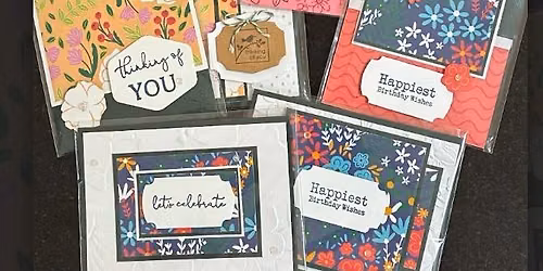 Flowers -n- More All Occasion Card Class using 6x6 paper