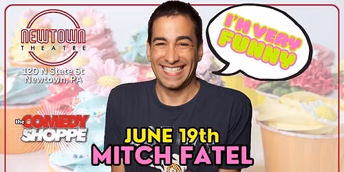 Mitch Fatel lat the Newtown Theatre