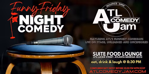 Funny Friday Comedy @ Suite Lounge