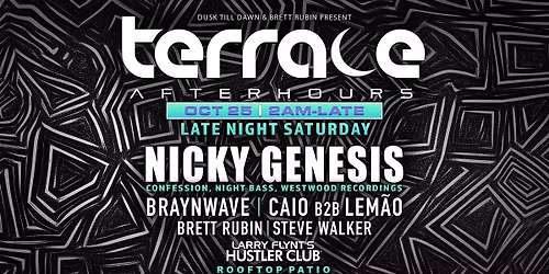 Nicky Genesis at Terrace Afterhours