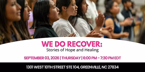 We Do Recover: Stories of Hope and Healing
