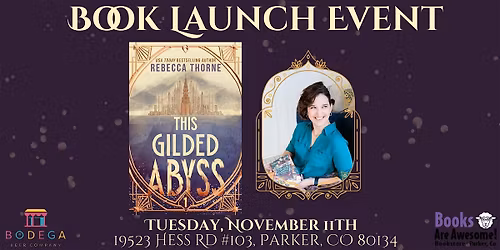 Book Launch Event: Rebecca Thorne