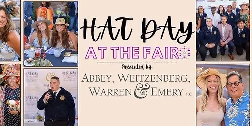 Hat Day at the Fair 2026 "Hats Around the World"