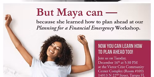 \ud83d\udcb8 Planning for a Financial Emergency Workshop