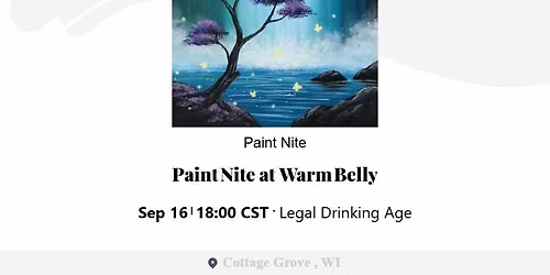 Paint Nite with Tad McLain: Butterfly Falls