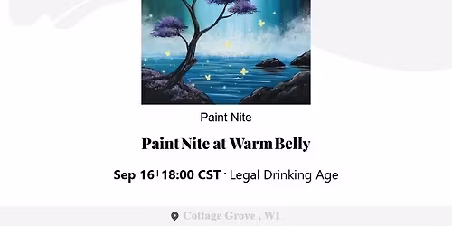 Paint Nite with Tad McLain: Butterfly Falls
