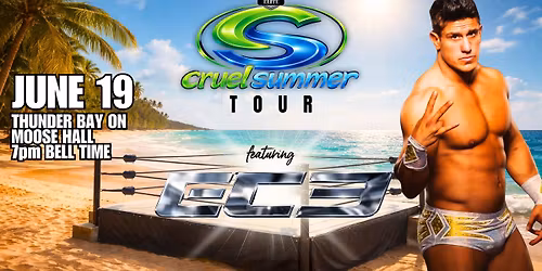 CWE Live In Thunder Bay Ft WWE Star EC3