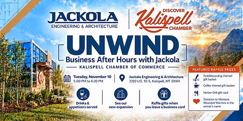 Kalispell Chamber UNWIND at Jackola Engineering & Architecture
