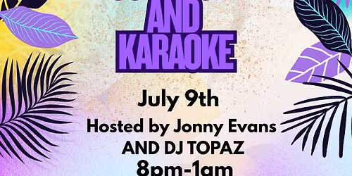 Cornhole and Karaoke with DJ TOPAZ