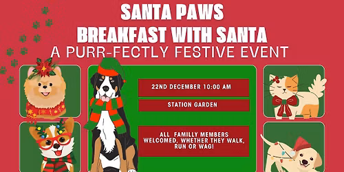 Santa Paws Breakfast with Santa