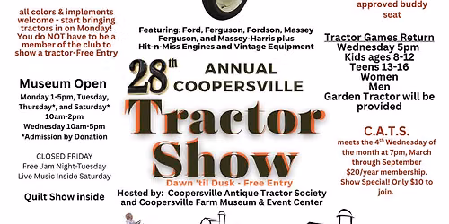 Coopersville Tractor Show