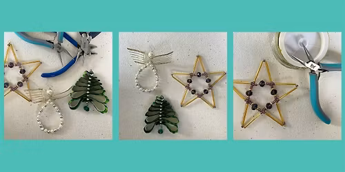Festive Beaded Christmas Decoration Workshop
