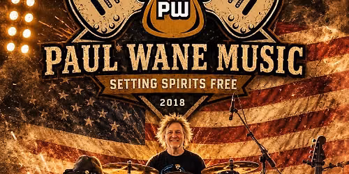 PAUL WANE MUSIC - LIVE - SUN JUN 28, 2026 - 2PM - Earls Hideaway Sebastian FL 32958