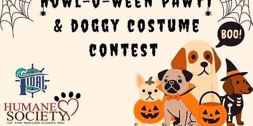 Halloween Pawty 🐾 with the Humane Society