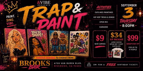 &VIBE Presents: Trap & Paint