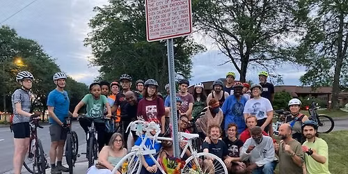 Critical Mass Ride Kingston NY