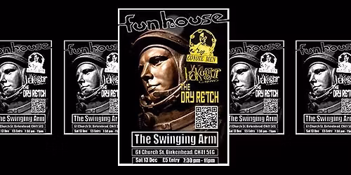 The Coyote Men, Lokust Grind and The Dry Retch Downstairs at The Swinging Arm Birkenhead - Saturday 13 December 2025