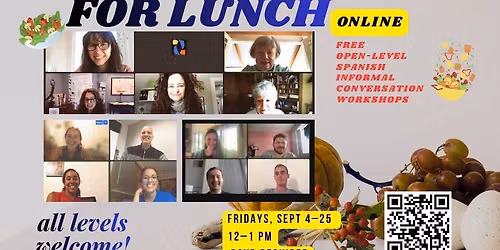 \u00a1Spanish for Lunch... Presencial!