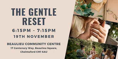 The Gentle Reset - EFT Workshop - 19th November