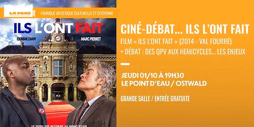 CIN\u00c9-D\u00c9BAT : FILM "ILS L'ONT FAIT" \u2022 FESTIVAL OQP 2026