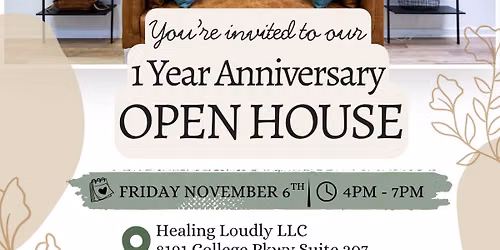 Anniversary Open House