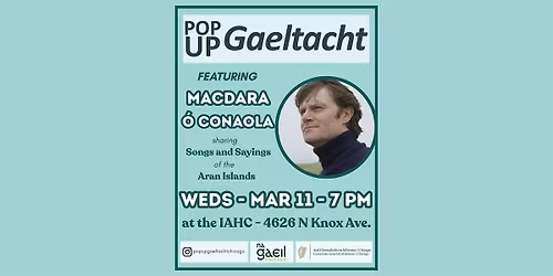Pop-Up Gaeltacht w\/ MacDara \u00d3 Conaola