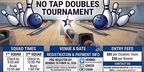 No Tap Doubles Tournament 