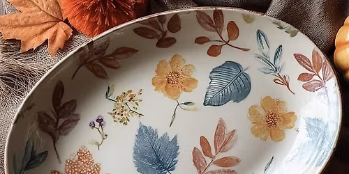 Thanksgiving Pottery Platter Workshop at ArtSocial 805
