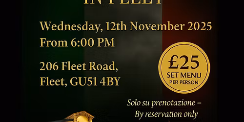 Italian meet in Fleet