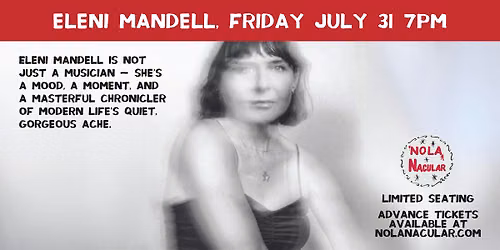 Eleni Mandell w\/ Willem McCormick and Ben & DC (of Bipolaroid)