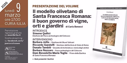 Il modello olivetano di Santa Francesca Romana