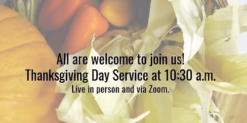 Thanksgiving Day Service
