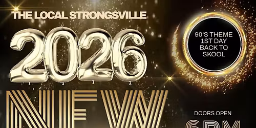 NEW YEARS EVE BASH @ THE LOCAL STRONGSVILLE WITH MUSICAL GUEST OLD SKOOL