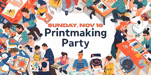 Printmaking Party @ Dream Bird