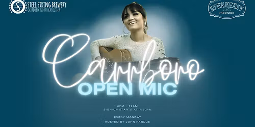 Carrboro Open Mic at Speakeasy