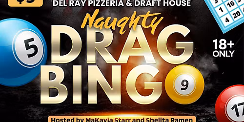 Del Ray Pizzeria Naughty Drag Bingo