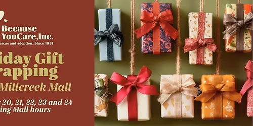 Holiday Gift Wrapping at Millcreek Mall to Benefit BYC