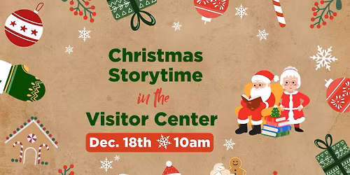 Christmas Storytime in the Visitor Center